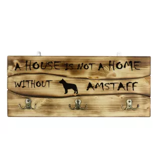 American Staffordshire Terrier, Amstaff, Am staff, Staff - porte-vêtements avec chien, exposition de médailles, décoration pour la maison de la marque Art-Dog