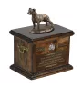 American Staffordshire Terrier, Amstaff, Am staff, Staff V - urne pour les cendres de chien, urne avec une statuette, urne personnalisée pour les cendres de chien de la marque Art-Dog