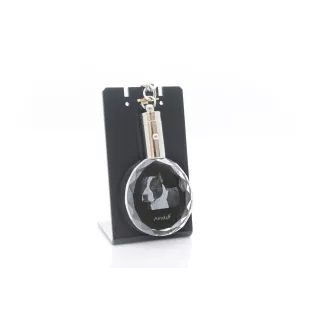 American Staffordshire Terrier, Amstaff, Am staff, Staff - pendentif avec une photo de chien, porte-clés en cristal dans une boîte cadeau, un cadeau unique par Art-Dog