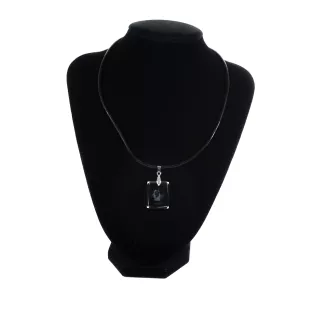 American Staffordshire Terrier, Amstaff, Am staff, Staff - Pendentif chien en cristal, collier photo, bijoux uniques par Art-Dog