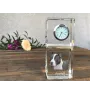 American Staffordshire Terrier, Amstaff, Am staff, Staff - montre en cristal avec photo, photo de chien dans un cristal, horloge de bureau personnalisée de la marque Art-Dog