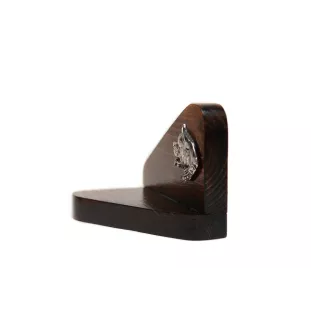 American Staffordshire Terrier, Amstaff, Am staff, Staff I - bougeoir en bois avec un chien, support pour bougie chauffe-plat, lieu de mémoire pour chien de la marque Art-Dog