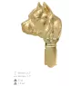Amerykański Staffordshire terrier clipring pozłacany Art-Dog