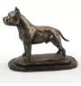 American Staffordshire Terrier, Amstaff - exklusive Hundestatue, luxuriöse Innenraumgestaltung, limitierte Auflage von Figuren der Marke Art-Dog
