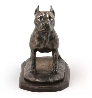Amerykański Staffordshire terrier ekskluzywna seria figurki psa Art-Dog