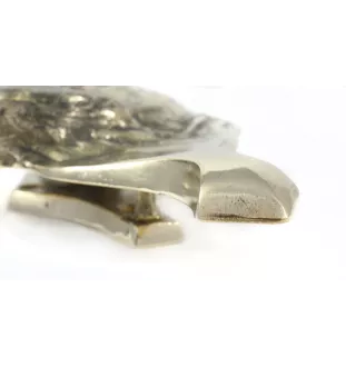 American Staffordshire Terrier, Amstaff - Türklopfer in Form eines Hundekopfes, Messing-Türklopfer, Retro-Dekoration an der Tür der Marke Art-Dog