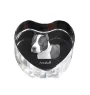 Amerykański Staffordshire terrier serce kryształowe z psem Art-Dog