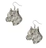 American Staffordshire Terrier, Amstaff I - Hängende Ohrringe mit Hunden, entzückender Schmuck für Hunde-Mama, Geschenk für Mädchen von der Marke Art-Dog