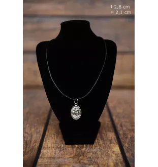 American Staffordshire Terrier, Amstaff - Halskette mit Hund, Anhänger für Hundemama, einzigartiger Schmuck der Marke Art-Dog