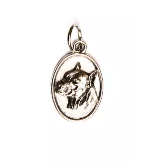 American Staffordshire Terrier, Amstaff I - necklace with a dog, pendant for a dog mom, unique jewelry from the Art-Dog brand