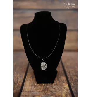 American Staffordshire Terrier, Amstaff I - necklace with a dog, pendant for a dog mom, unique jewelry from the Art-Dog brand