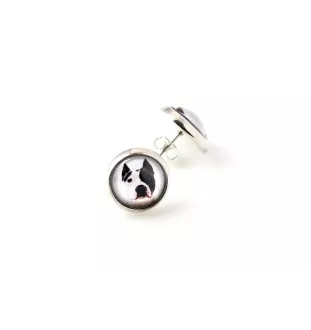 American Staffordshire Terrier, Amstaff - jewelry with your photo box, set of necklace and earrings, personalized products from the Art-Dog brand