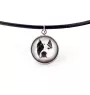 American Staffordshire Terrier, Amstaff - a set of jewelry with your photo, handmade set, bracelet and necklace by Art.-Dog brand