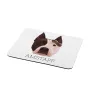 American Staffordshire Terrier, Amstaff, Am staff, Staff - tapis de souris géométrique avec photo et inscription Art-Dog