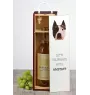 American Staffordshire Terrier, Amstaff - geometric box with a picture and inscription for wine by Art-Dog