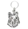 Bouledogue français I - Pendentif chien argenté, décoration de sac à main, pendentif sac à dos par la marque Art-Dog