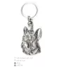 French Bulldog, Frenchie II - Silver-plated dog pendant, handbag decoration, backpack pendant by Art-Dog brand