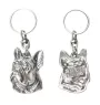 French Bulldog, Frenchie II - Silver-plated pendant with a dog in a decorative box, handbag decoration, backpack pendant by Art-Dog brand