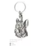 French Bulldog, Frenchie II - Silver-plated pendant with a dog in a decorative box, handbag decoration, backpack pendant by Art-Dog brand