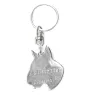 Bull Terrier, Bully III - Silver-plated dog pendant, handbag decoration, backpack pendant by Art-Dog brand
