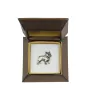 French Bulldog, Frenchie I - Dog brooch in a gift box, elegant pin, lapel pin for Art-Dog brand jacket