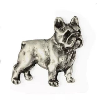 French Bulldog, Frenchie I - Dog brooch in a gift box, elegant pin, lapel pin for Art-Dog brand jacket