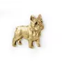 French Bulldog, Frenchie I - Dog brooch in decorative box, elegant gold-plated pin, Art-Dog brand jacket pin