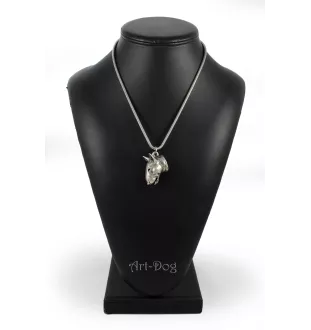 Bull Terrier, Bully I - Dog necklace, unique jewellery for the dog fan, unique adder pendant by Art-Dog brand