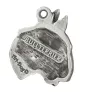 Bull Terrier, Bully II - Dog necklace, unique jewellery for the dog fan, unique adder pendant by Art-Dog brand