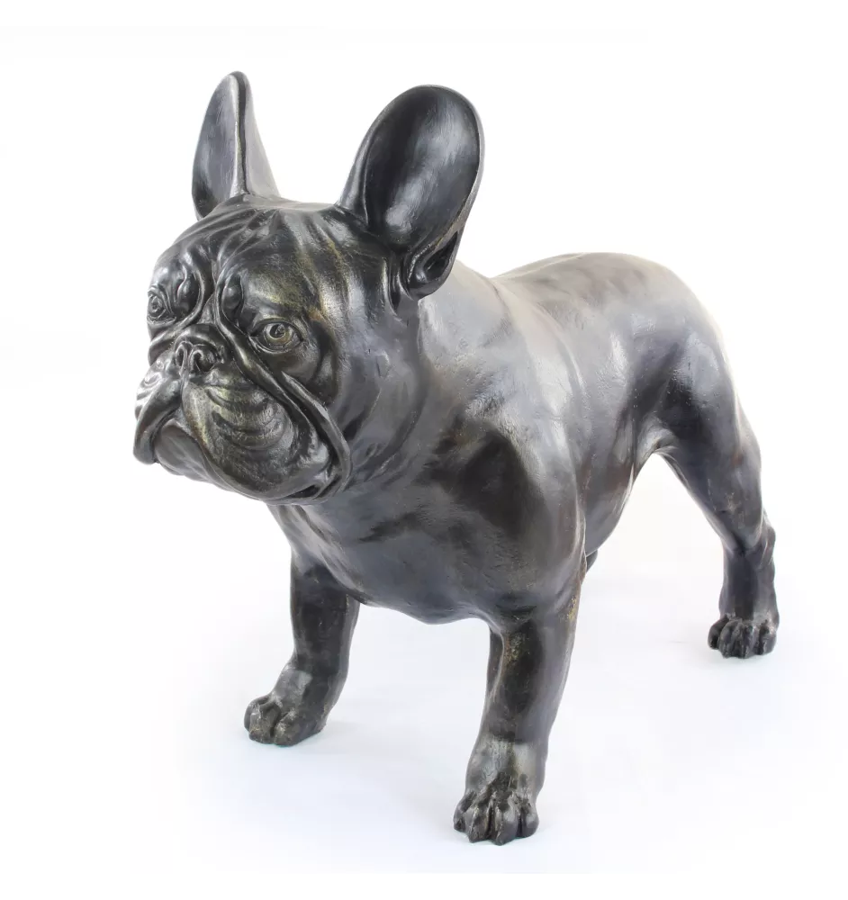 French Bulldog, Frenchie - Life-size dog statue, 1:1 scale figure, statue for the garden by Art-Dog