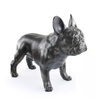 Bouledogue français - Statue de chien à l'échelle 1:1, statue pour le jardin par Art-Dog