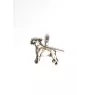 Bull Terrier I - Collier pour chien, pendentif plaqué argent pour l'amoureux des chiens, bijoux subtils par Art-Dog
