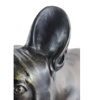 Bouledogue français - Statue de chien à l'échelle 1:1, statue pour le jardin par Art-Dog