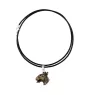 Bull Terrier III - Collier pour chien, pendentif plaqué argent pour l'amoureux des chiens, bijoux subtils par Art-Dog