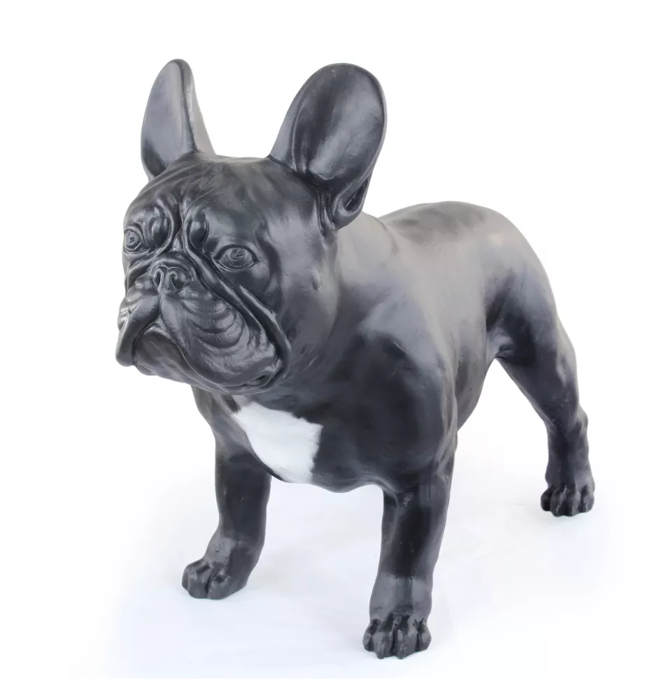 French Bulldog, Frenchie I - Life-size dog statue, 1:1 scale figure, statue for the garden by Art-Dog