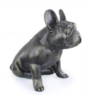 French Bulldog, Frenchie II - Life-size dog statue, 1:1 scale figure, statue for the garden by Art-Dog