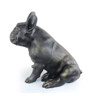 French Bulldog, Frenchie II - Life-size dog statue, 1:1 scale figure, statue for the garden by Art-Dog