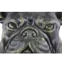 Bouledogue français II - Statue de chien à l'échelle 1:1, statue pour le jardin par Art-Dog