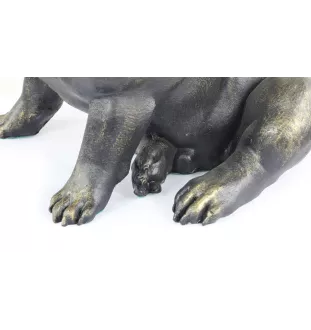 Bouledogue français II - Statue de chien à l'échelle 1:1, statue pour le jardin par Art-Dog
