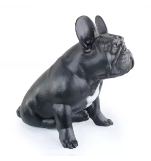 French Bulldog, Frenchie III - Life-size dog statue, 1:1 scale figure, statue for the garden by Art-Dog