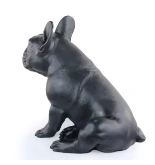 Bouledogue français III - Statue de chien à l'échelle 1:1, statue pour le jardin par Art-Dog