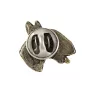 Bull Terrier, Bullterrier III  - Versilberte Hundebrosche, elegante Anstecknadel, Jackenreversschmuck der Marke Art-Dog