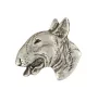 Bull Terrier II - Broche de chien dans un coffret cadeau, épingle élégante, épingle de revers pour la veste de la marque Art-Dog