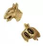 Bull Terrier, Bully II - Dog brooch in decorative box, elegant gold-plated pin, Art-Dog brand jacket pin