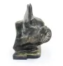 French Bulldog, Frenchie - urn for dog ashes, dog bust, large dog head for garden by Art-Dog