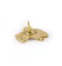 Bulterier pin pozłocony w pudełku Art-Dog
