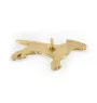 Bull Terrier, Bully III - Dog brooch in decorative box, elegant gold-plated pin, Art-Dog brand jacket pin