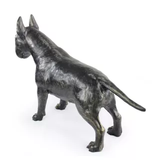 Bull Terrier - Statue de chien à l'échelle 1:1, statue pour le jardin par Art-Dog