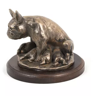 French Bulldog, Frenchie II - dog statue, figurine for office, trophy for dog show by Art-Dog brand