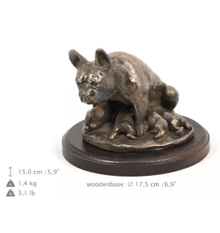 French Bulldog, Frenchie II - dog statue, figurine for office, trophy for dog show by Art-Dog brand